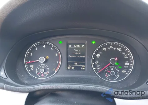 2012 Volkswagen Passat 2.5L Se z USA, uszkodzony, nr VIN 1VWBP7A32CC080634